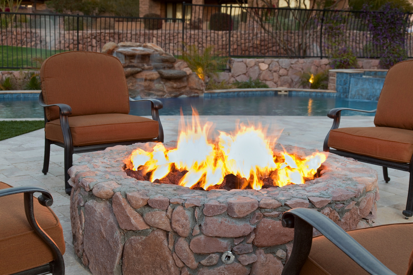 Outdoor Fireplace or a Fire Pit
